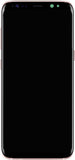 Samsung G950F Galaxy S8 - Original Ersatzteil - LCD Display / Touchscreen mit Rahmen - Pink (GH97-20457E)