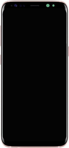 Samsung G950F Galaxy S8 - Original Ersatzteil - LCD Display / Touchscreen mit Rahmen - Pink (GH97-20457E)