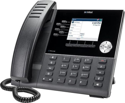MITEL 6920w SIP Phone - funktioniert nicht an Mitel UCC Systemen - Ethernet Kabel enthalten - Netzteil nicht enthalten (50009435)