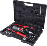 KS TOOLS - Juego de herramientas para remachar - 17 piezas - en estuche (150.9630)