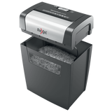 REXEL MOMENTUM X308 DISTRUGGIDOCUMENTI A FRAMMENTO CESTINO 15LT CAPACITA' 8 FOGLI COL. GRIGIO