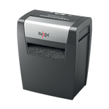 REXEL MOMENTUM X406 DISTRUGGIDOCUMENTI A FRAMMENTO CESTINO 15LT CAPACITA' 6 FOGLI COL. GRIGIO