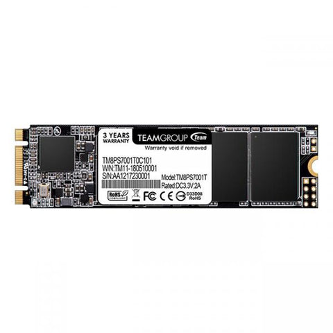 Team Group MS30 1 TB M.2 Serial ATA III (Team MS30 [TM8PS7001T0C101] 1TB, M.2 Sata Interface, Read 530MB/s, Write 480MB/s, 3 Year Warranty)