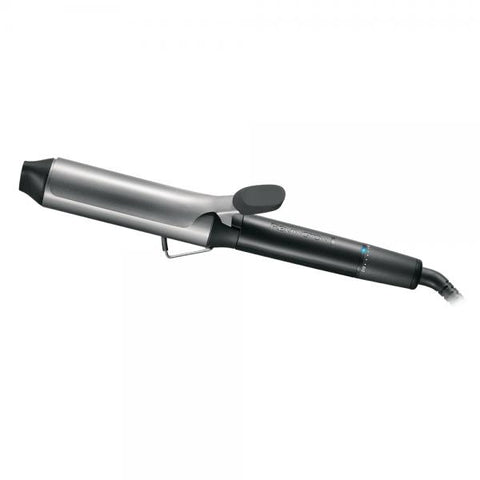 REMINGTON CI5538 ARRICCIACAPELLI ELETTRICO FERRO IN CERAMICA E TITANIO DA 38 mm 8 IMPOSTAZIONI NERO GRIGIO