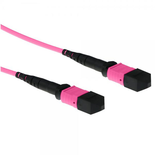 ACT RL7772 cavo a fibre ottiche 12 m MPO/MTP OM4 Viola