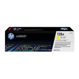 HP 128A TONER GIALLO PER COLOR LASERJET PRO CP1525NW-CP1525N-LASERJET PRO CM1415FN-CM1415FNW GARANZIA ITALIA (CE322A)