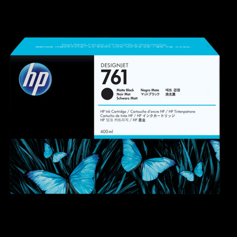 HP Cartuccia inchiostro nero opaco DesignJet 761, 400 ml