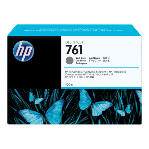 HP Cartuccia inchiostro grigio scuro DesignJet 761, 400 ml