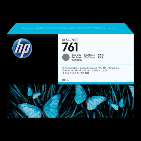 HP Cartuccia inchiostro grigio scuro DesignJet 761, 400 ml