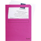 EXACOMPTA FOREVERCARTELLINE CON FINESTRA IN CARTONE 310X220MM A4 COL. ASSORTITI CONF 10 Pz.