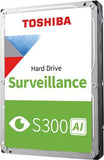 Toshiba S300 AI Surveillance 8 TB HDD 3,5" SATA 7200 RPM 512 MB Cache