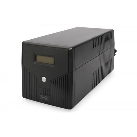 Digitus USV linea interattiva, 1000 VA/600 W (LINE-INTERACT.UPS 1000 VA/600W - 12V/7AH X2 4X CEE7/7 AVR USB IN)