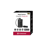 Transcend DrivePro Body 60 Full HD Nero Wi-Fi