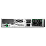 APC Smart-UPS 2200VA LCD RM 2U 230V with SmartConnect A linea interattiva 2,2 kVA 1980 W 9 presa(e) AC