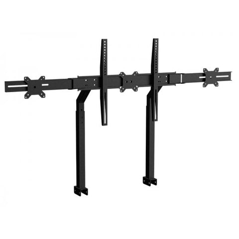 NEXT LEVEL RACING F-GT MONITOR STAND SUPPORTO DA 1 A 3 MONITOR PER GAMING