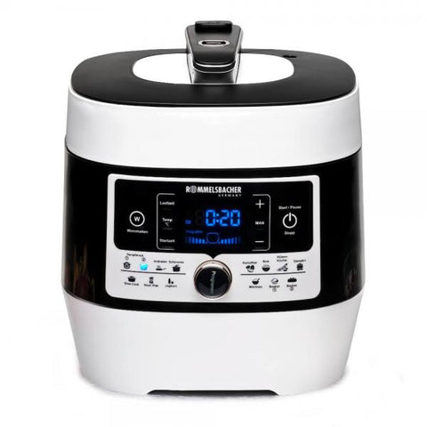 Rommelsbacher MD 1000 pentola a pressione 4 L Nero, Bianco 1000 W