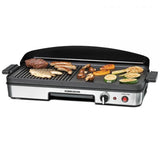 Rommelsbacher BBQ 2003 griglia di cottura elettrica Nero, Argento Libera installazione 1900 W