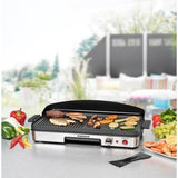 Rommelsbacher BBQ 2003 griglia di cottura elettrica Nero, Argento Libera installazione 1900 W