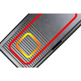 Rommelsbacher BBQ 2003 griglia di cottura elettrica Nero, Argento Libera installazione 1900 W