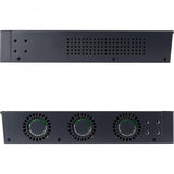 Switch de red Gigabit PoE+ en línea de 24 puertos, 1 Gb/s, 2xSFP, 19" (incl. staffe)