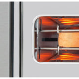 Bosch TAT7S45 tostapane 4 fetta/e Nero, Acciaio inossidabile 1800 W