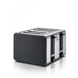 Bosch TAT7S45 tostapane 4 fetta/e Nero, Acciaio inossidabile 1800 W