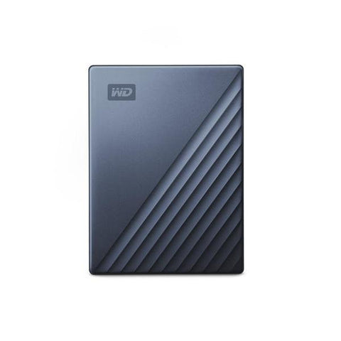 Western Digital WDBC3C0020BBL-WESN disco rigido esterno 2 TB USB tipo-C 3.2 Gen 1 [3.1 Gen 1] Nero, Blu (WD My Passport Ultra 2TB Blue - **New Retail** - Warranty: 12M)