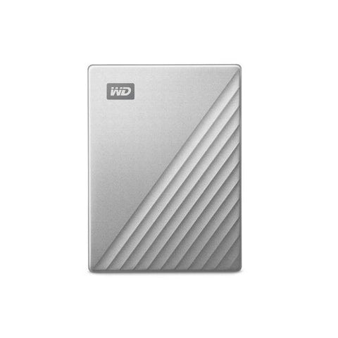 Western Digital WDBC3C0020BSL-WESN disco rigido esterno 2 TB USB tipo-C 3.2 Gen 1 [3.1 Gen 1] Argento (WD My Passport Ultra 2TB - **New Retail** - Silver - Warranty: 12M)