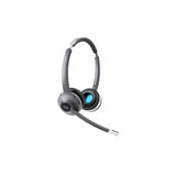 CISCO 562 WIRELESS DUAL HEADSET CUFFIE CON MICROFONO ON-EAR DECT SENZA FILI CON STANDARD BASE STATION
