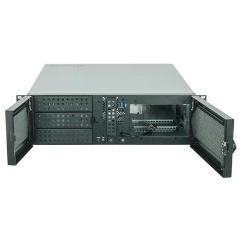 Chieftec UNC-310A-B Supporto Nero (Chieftec UNC-310A-B - rack-monterbar -)