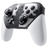 Nintendo Switch Pro Controller Super Smash Bros. Ultimate Edition Gamepad Nintendo Switch Analogico/Digitale Bluetooth Nero, Grigio, Bianco