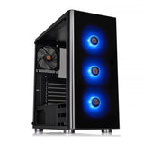 THERMALTAKE V200 TG RGB CASE MIDI TOWER CON SPORTELLO IN VETRO TEMPERATO COLORE NERO
