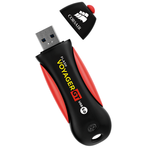 Corsair Voyager GT unità flash USB 256 GB USB tipo A 3.2 Gen 1 (3.1 Gen 1) Nero, Rosso