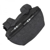 RIVACASE ZAINO NOTEBOOK FINO A 16" IN POLIESTERE E POLIURETANO CHIUSURA ZIP NERO GRIGIO