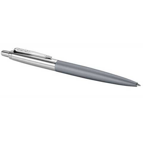 PARKER JOTTER ALEXADRA MATTE GREY PENNA A SFERA A SCATTO PUNTA MEDIA INCHIOSTRO BLU CONFEZIONE REGALO