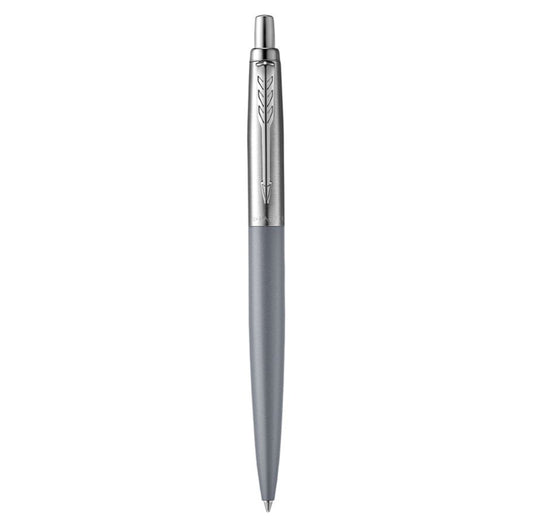PARKER JOTTER ALEXADRA MATTE GREY PENNA A SFERA A SCATTO PUNTA MEDIA INCHIOSTRO BLU CONFEZIONE REGALO
