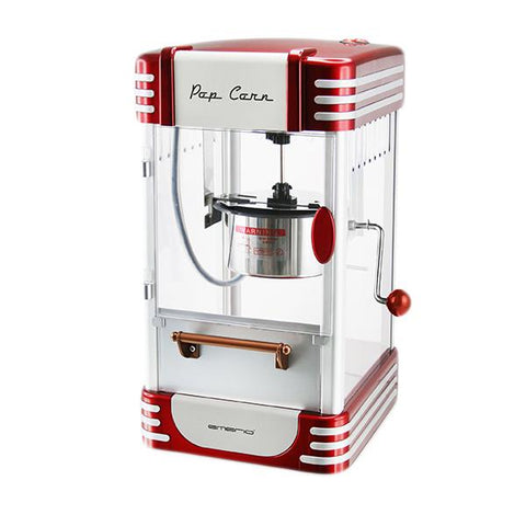 Emerio POM-120650 macchina per popcorn Rosso, Argento 360 W