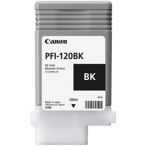 CANON SERBATOIO PULGADAS PFI-120BK (130 ml) x TM-200 TM-205 TM-300 TM-305 GP-200 GP-300 TM-255 TM-350 TM-355 2885C001
