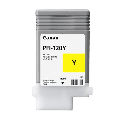 CANON SERBATOIO INCH. PFI-120Y (130ml) x TM-200 TM-205 TM-300 TM-305 GP-200 GP-300 TM-255 TM-350 TM-355 2888C001