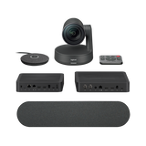 LOGITECH RALLY KIT PER VIDEOCONFERENZA PROFESSIONALE 4K ULTRA HD ZOOM DIGITALE 15x