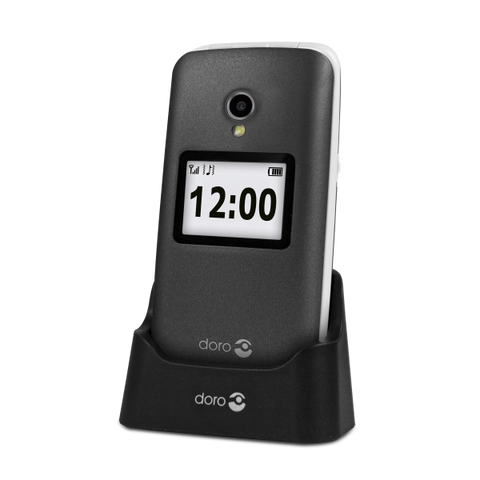 Doro 2424 6,1 cm (2.4") 92 g Grigio, Argento