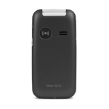 Doro 2424 6,1 cm (2.4") 92 g Grigio, Argento