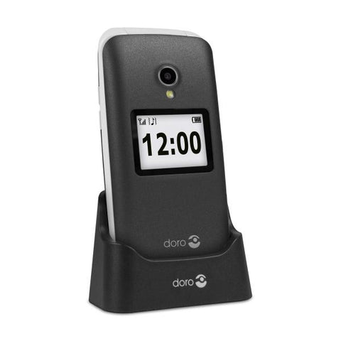 Doro 2424 6,1 cm (2.4") 92 g Grigio, Argento