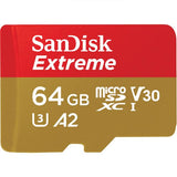Sandisk Extreme memoria flash 64 GB MicroSDXC Classe 3 UHS-I