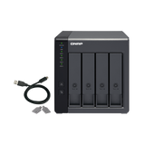 QNAP TR-004 array di dischi Nero