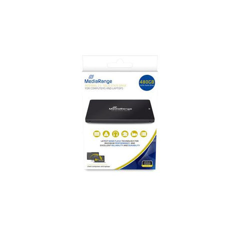 MediaRange MR1003 drives allo stato solido 480 GB 2.5 Serial ATA III TLC (MediaRange MR1003 - 480GB - SATA 6 Gb/)
