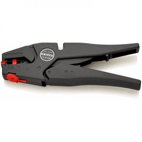 Knipex 12 40 200 SB pinza spellacavi Nero