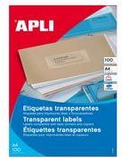 agipa Wetterfeste Etiketten, 210 x 297 mm, transparent (130140)