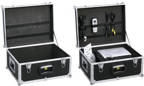 allit Gertekiste AluPlus ToolBox 18, schwarz robuste Oberflche, stabile Eckprofile, komfortabler - 1 Stck (421100)