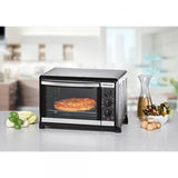 Rommelsbacher BG 1055/E fornetto con tostapane 18 L Nero, Acciaio inossidabile Grill